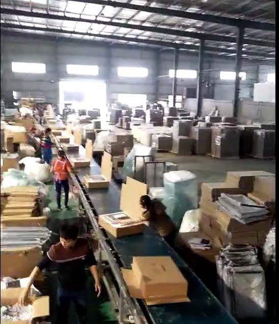 大型家俱紙箱三面上膠設(shè)備